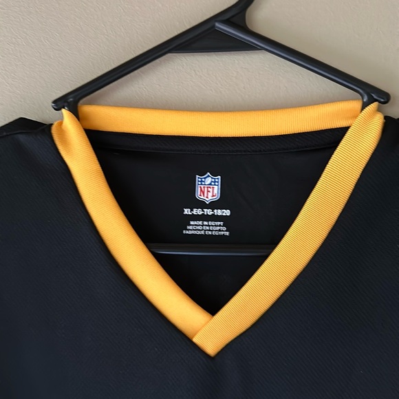 NWT NFL Pittsburgh Steelers Football Shirt/Jersey Youth XL - Picture 2 of 8